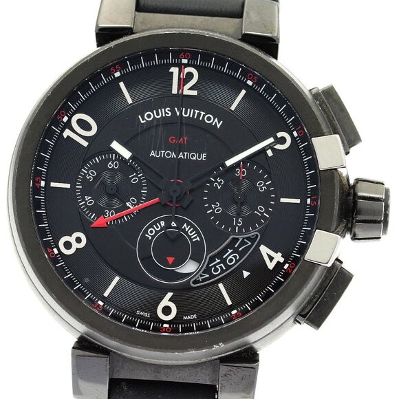 LOUIS VUITTON Tambour Evolution Q10580 GMT Automatic Men's Watch_878116 - Picture 5 of 6